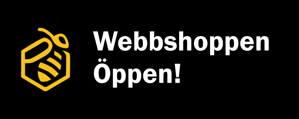 Webbshoppen Öppen!