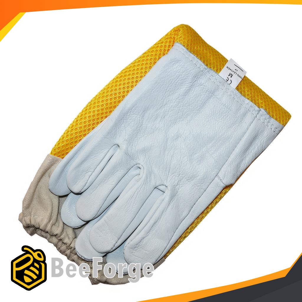 Getskinnshandskar med ventilation-komfort