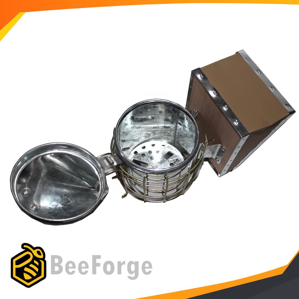 Rökpust för biodling - lugnar bina vid genomgång.