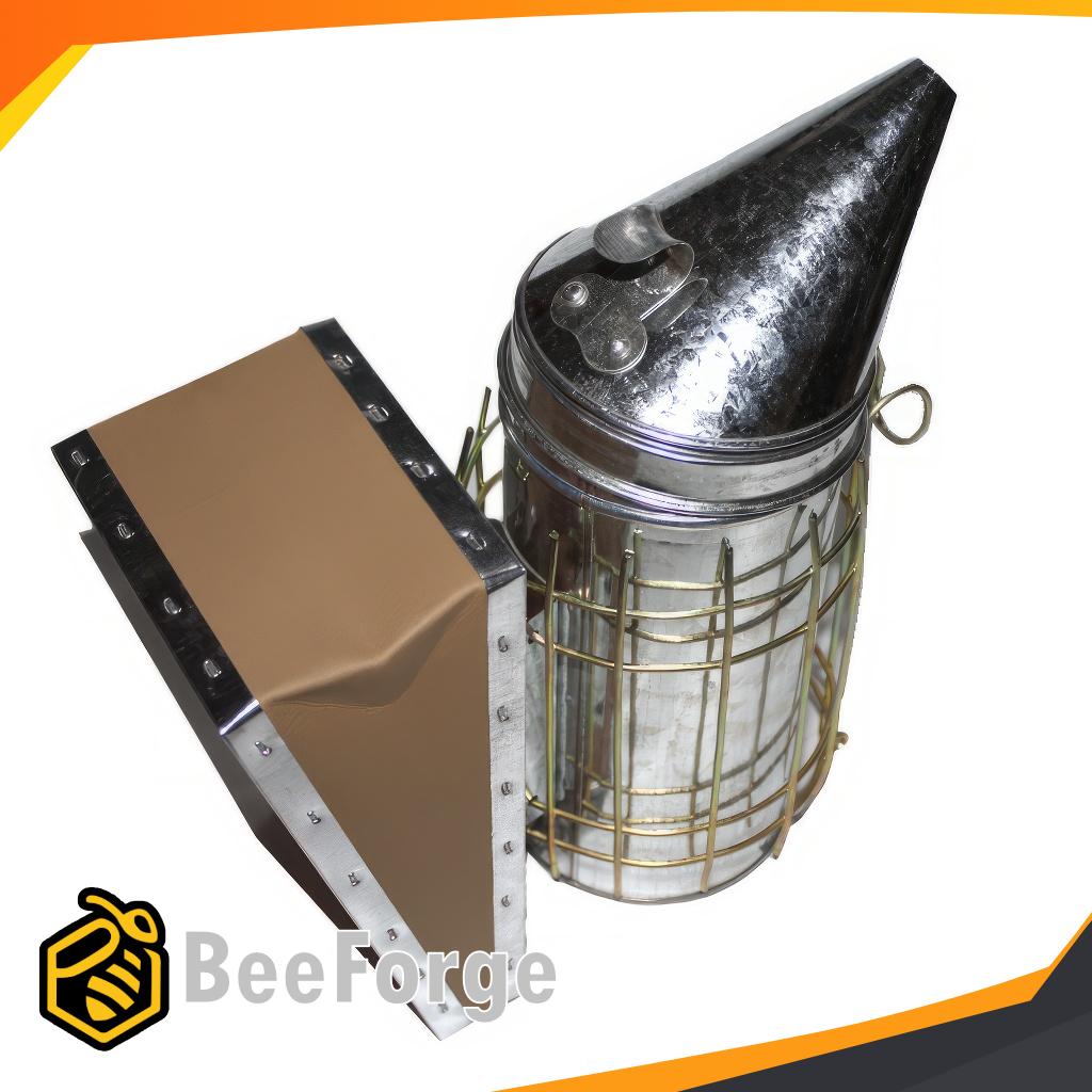 Rökpust för biodling - lugnar bina vid genomgång.